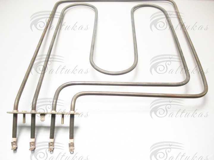 Kaitinimo elementas AMICA  2900W, 230V, ilgis iki skardelės 360mm, plotis 295mm Orkaičių kaitinimo elementai