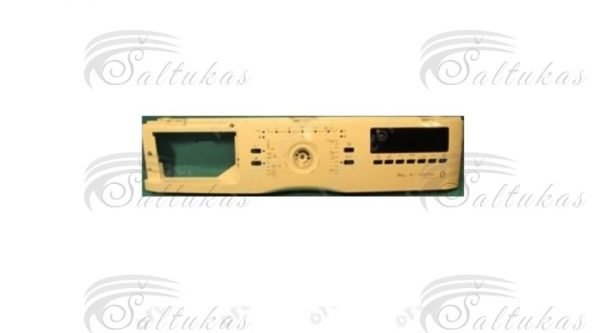 Skalbimo mašinos WHIRLPOOL / INDESIT priekinis skydelis (panelė) baltos spalvos
