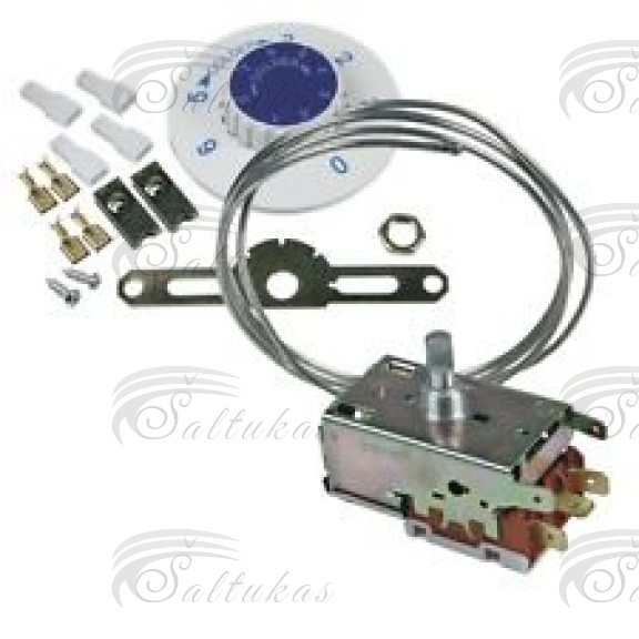 TermostatasVT9 RANCO, K59-L1102, RANCO, 1200 mm, 3 kontaktai, 6,3mm (komplektas) alternatyva Šaldytuvų šaldiklių automobilinės buitinės pramoninės šaldymo įrangos dalys