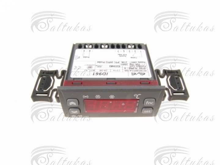 Elektroninis valdymo pultelis  ELIWELL, IDPlus 961, 12V, 50/60Hz, -55°C až +150°C,  IDP17D03E0000,daviklis neina komplekte perkamas atskirai. Pramoninių šaldytuvų virtuvinės kondicionierių įrangos ir kitų įrenginių dalys