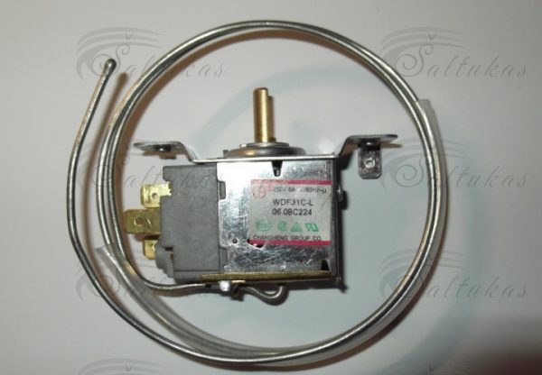 Šaldytuvo termostatas WDF31C-L +2/+6 / -2/-36 , kapiliaro ilgis 60 cm.17MB,WDF31C-L,250V