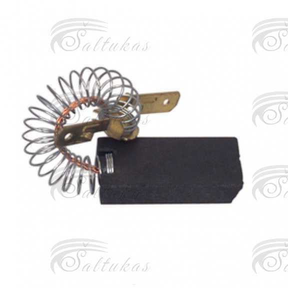 Angliukas MIELE 5x15x27mm, (2vnt.) Elektrinių variklių šepetėliai