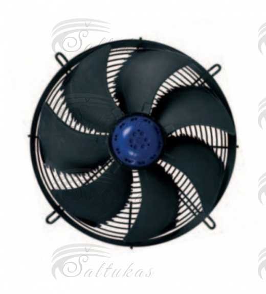 Ventiliatorius Ø350mm,230V/1/50Hz, 1230aps/min, FN035-4EW.WD.A7 traukiantis Šaldytuvų šaldiklių automobilinės buitinės pramoninės šaldymo įrangos dalys