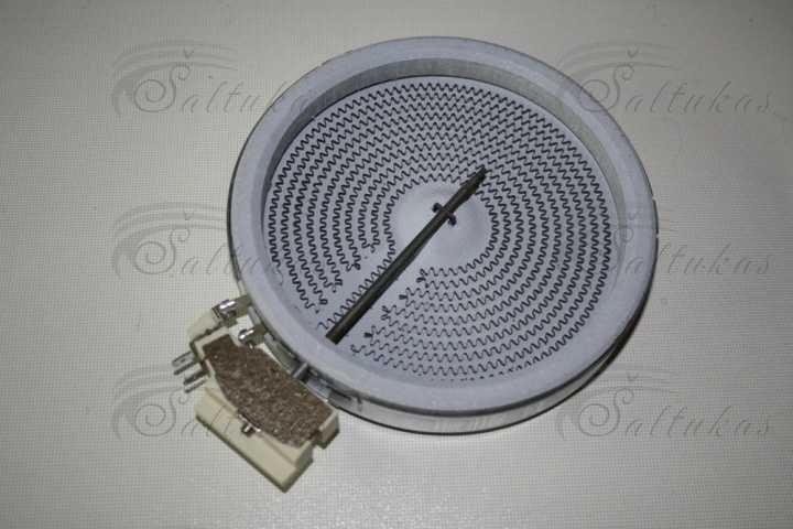 Kaitvietė keramikinė EGO 60.16170.000,  2300W, 230V, Ø230mm Elektrinių viryklių kaitviečių elementai