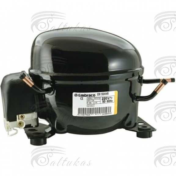 Šaldytuvo kompresorius ASPERA  EMT6144Z, HBP – R134a, 220 – 240 V, 50 Hz, prie -10 (300W) Šaldytuvų šaldiklių automobilinės buitinės pramoninės šaldymo įrangos dalys