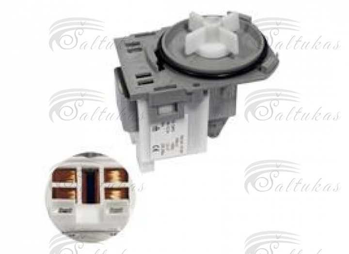 Skalbimo mašinos vandens siurbliukas 6 UNIVERSALE MONDO, BOSCH SIEMENS, ELECTROLUX AEG, 30W, 220/240V Skalbimo mašinų siurbliukai