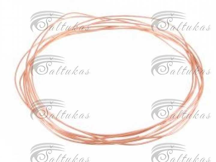 Kapiliarinis vamzdelis CU – 3,0mm x 4,8mm, (kaina 1m) Šaldytuvų kapiliariniai vamzdeliai, variniai vamzdeliai ir jų izoliacijos