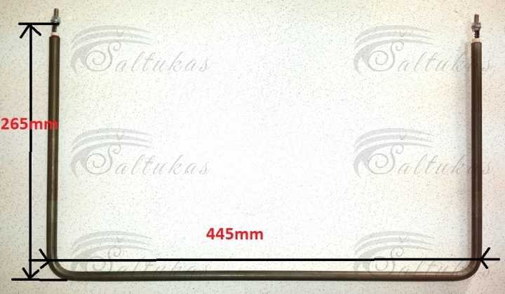 Kaitinimo elementas 1200W, 230V Pramoninių šaldytuvų virtuvinės kondicionierių įrangos ir kitų įrenginių dalys