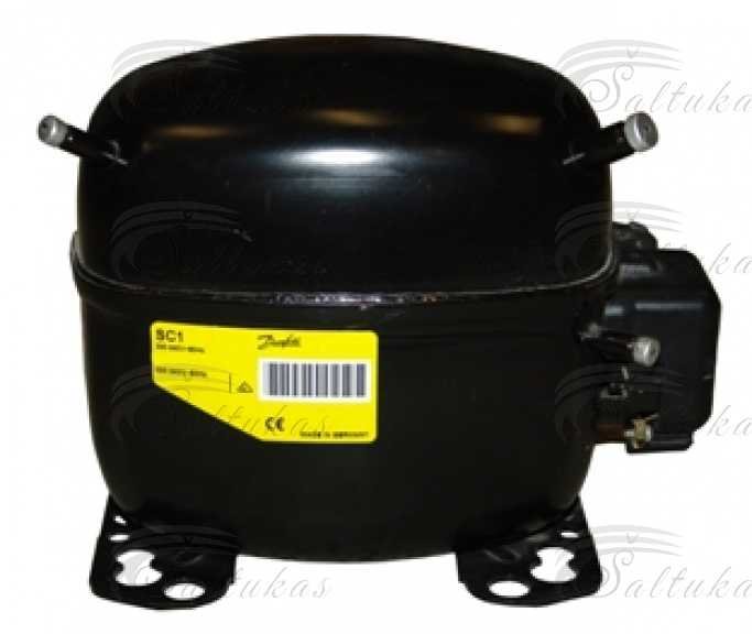 Danfoss SC18CL, LBP/MBP – R404A, R507, 220-240V/1/50Hz, (prie -23.3 °C 781 W) (-40 °C iki -5 °C) Pramoninių šaldytuvų kompresoriai