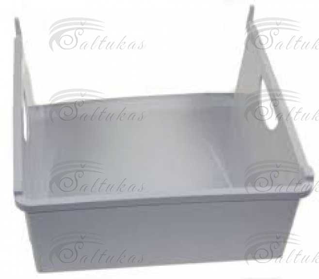 Šaldytuvo Liebherr šaldiklio be priekinės panelės,vidurinis,viršutinis stalčius 366 x 185 x 388 mm,orig.Stalčiaus šito priekinė panelė DF90418 Buitinių šaldytuvų laikikliai, stalčiai, lentynos ir kitos plastmasinės detalės