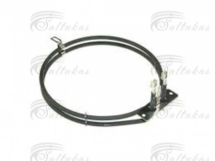 Elektrinės orkaitės WHIRLPOOL/INDESIT  ,HOOVER,ARISTON kaitinimo elementas1600W Ø190MM 230V,alpa: 1600W, Flanšo ilgis: 70mm, Flanšo plotis: 22mm, Jutiklio ilgis: 52mm, Išorinis skersmuo: 194mm, Vidinis skersmuo: 181mm, Atstumas tarp jungiamųjų detalių: 24 Elektrinių viryklių orkaičių kaitinimo elementai, apvalūs
