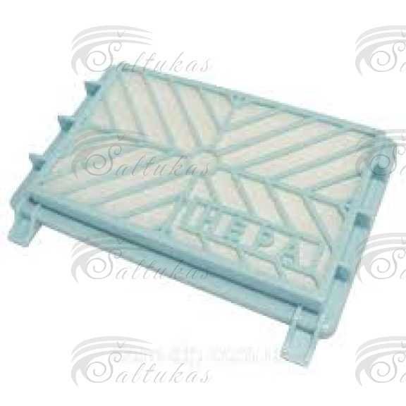 Dulkių siurblio HEPA filtras PHILIPS, universalus Hepafiltras, 14,1 cm, 10 cm, 2,5 cm, turinio vienetai: 1 Dulkių siurblių šepečiai, žarnos filtrai,maišeliai,laikikliai antgaliai ratukai,teleskopiniai vamzdžiai ir kt