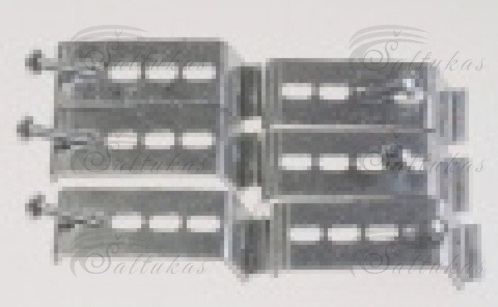 Dujinės viryklės BOSH,SIEMENS,NEFF,IR KT,stalviršio fiksavimo komplektas , PPP619M91E/28,PPP619M91E modeliams ir kt Viryklių kepimo skardos, grotelės, bėgeliai, el. plokštės ir kitos dalys