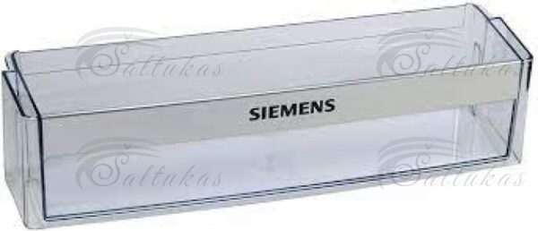 Šaldytuvo BOSCH, SIEMENS durų lentynėlė  430x100x115mm, apatinė,orig.
