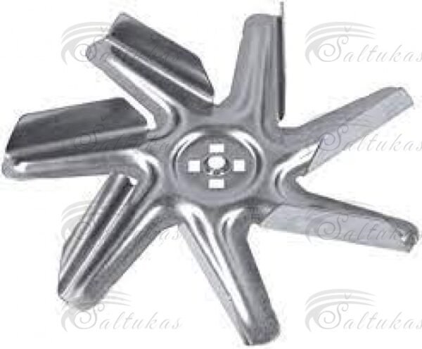 Orkaitės ventiliatoriaus sparnuotė BOSCH, SIEMENS, BALAY, ø - 150mm, 7 sparneliai
