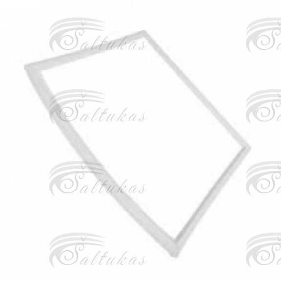 Šaldytuvo AEG, ELECTROLUX durų tarpinė viršutinė balta,plotis 530mm ilgis 1085мм,orig. Šaldytuvų durų tarpinės ir kt