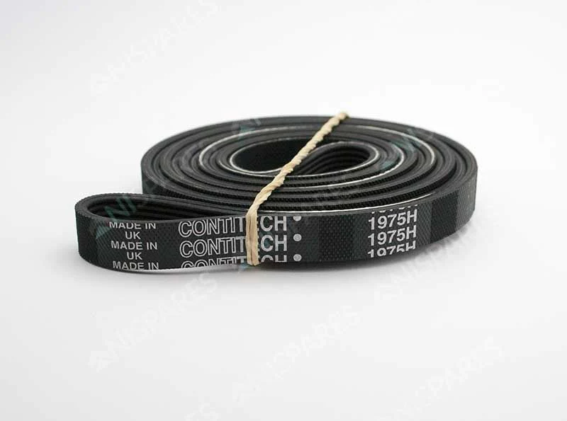 Džiovyklės diržas 1975 H7 ARDO, BOSCH, AEG, ELECTROLUX, ZANUSSI, FAGOR, BRANDT, WHIRLPOOL.1975H7 POLY-VEE BELT Džiovyklių dirželiai ir būgno jutikliai