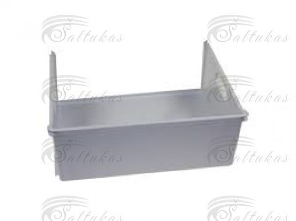 Šaldytuvo WHIRLPOOL/INDESIT,stalčius vidurinis šaldiklio be priekinės panelės ,434X331X166mm , BIAA13PF, 	BIAA13P -- modeliams ir kt