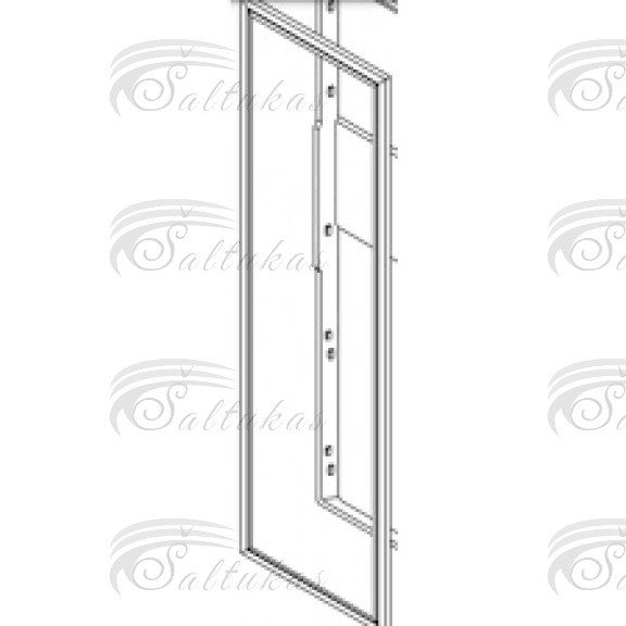 Dvidurio šaldytuvo BOSCH, SIEMENS NEFF (Side-by-Side) durų tarpinė, šaldytuvo dalies,Bosch KAN58P95/07 Bosch B20CS51SNI/01 Bosch B20CS81SNS/01 Bosch B20CS51SNS/01 Bosch KAN56V40SA/02 Bosch B20CS51SNI/02 Bosch KAN58A40GB/08 Bosch KAN56V10AU/01 ir kt mod. Šaldytuvų durų tarpinės ir kt