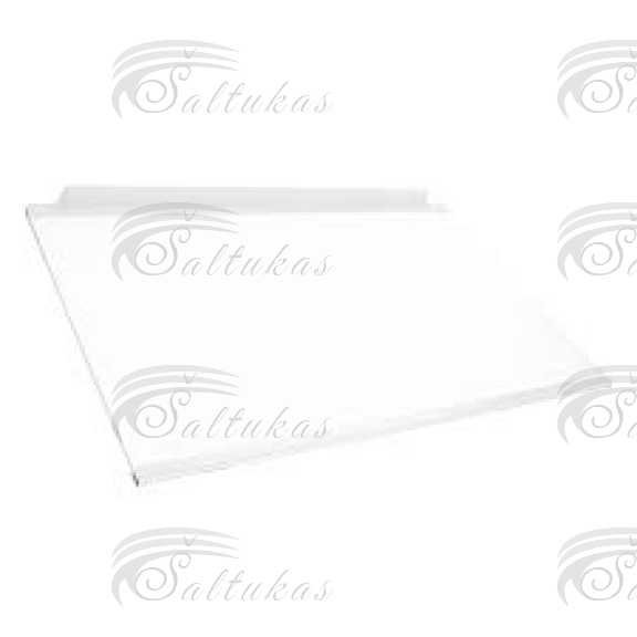 Šaldytuvo AEG, ELECTROLUX  stiklinė lentynėlė 476X299mm,ENN3153AOW modeliams ir kt Buitinių šaldytuvų laikikliai, stalčiai, lentynos ir kitos plastmasinės detalės