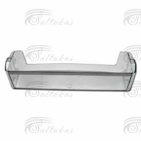 Šaldytuvo LG durų lentyna apatinė.490x115x110 мм,orig. Buitinių šaldytuvų laikikliai, stalčiai, lentynos ir kitos plastmasinės detalės