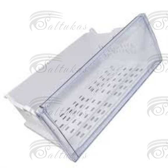 Šaldytuvo BEKO, BLOMBERG šaldiklio viršutinis / vidurinis stalčius, 470x320x190mm, orig.1vnt Buitinių šaldytuvų laikikliai, stalčiai, lentynos ir kitos plastmasinės detalės