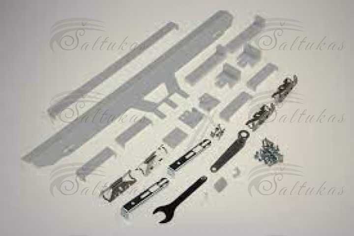 Šaldytuvo LIEBHERR fasado tvirtinimo komplektas Šaldytuvų durų vyriai fasado montavimo komplektai