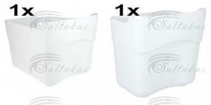 Šaldytuvo WHIRLPOOL/INDESIT daržovių stalčius antrasis Šaldytuvo WHIRLPOOL/INDESIT daržovių stalčius antrasis Buitinių šaldytuvų laikikliai, stalčiai, lentynos ir kitos plastmasinės detalės