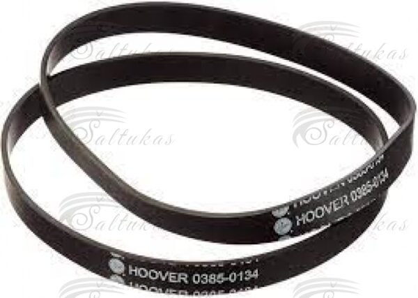 Dirželis dulkių siurbliui HOOVER V17, originalas, TESCO, ARGOS PROACTION, DIRT DEVIL, SWAN, MORPHY RICHARDS, 2vnt
