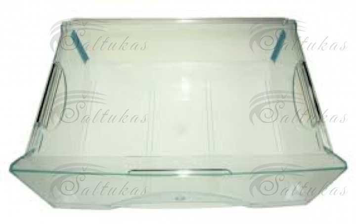 Šaldytuvo LIEBHERR viršutinis/vidurinis šaldiklio stalčius,410x310x165mm,orig. Buitinių šaldytuvų laikikliai, stalčiai, lentynos ir kitos plastmasinės detalės