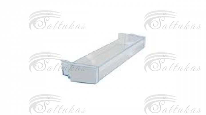 Šaldytuvo BOSCH / SIEMENS durų vidurinė lentynėlė  473 x 120 x 50 mm,orig. Buitinių šaldytuvų laikikliai, stalčiai, lentynos ir kitos plastmasinės detalės
