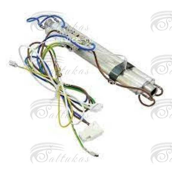 Kavos aparato BOSCH, SIEMENS kaitinimo elementas, 800+800W (1600W), Ø4mm, 190x52x32mm, orig. Kavos aparatų, mėsmalių, kombainų, blenderių, mikserių,el virdulių,duonkepių ir kt prietaisų dalys
