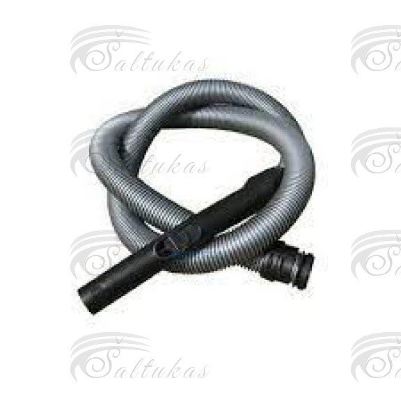 Dulkių siurblio žarna MIELE, 185cm, S2, S2000, C1 modeliams,alternatyva. VACUUM HOSE AND HANDLE – ALT. FOR MIELE – SILVER Dulkių siurblių šepečiai, žarnos filtrai,maišeliai,laikikliai antgaliai ratukai,teleskopiniai vamzdžiai ir kt