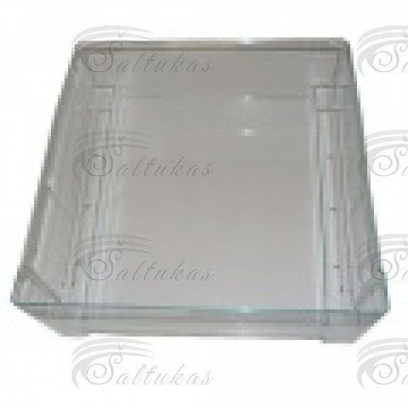 Šaldytuvo LIEBHERR šviežių produktų apatinis stalčius (BioFresh Safe), skaidrus, 480x190x470mm, orig. Buitinių šaldytuvų laikikliai, stalčiai, lentynos ir kitos plastmasinės detalės