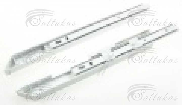 Šaldytuvo BOSCH, SIEMENS bėgelių kompl KI39FP60/14,KI39FP60/ Šaldytuvų durų vyriai fasado montavimo komplektai