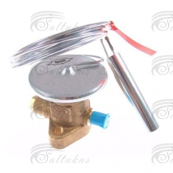 Termostatinis išsiplėtimo vožtuvas su keičiama anga, R407C, MOP +17’C Termostatinis išsiplėtimo vožtuvas su keičiama anga, R407C, MOP +17’C Indikatoriai, TRV ventiliai ir jų adatos