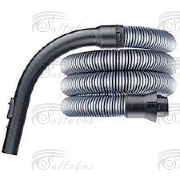 Dulkių siurblio žarna MIELE, 180cm, S4000, S5000, C1 serijos modeliams alternatyva ,ilgis 1,8 m, spalva: sidabrinė, žarnos skersmuo: 40,51 mm, jungties įtaiso skersmuo: 43,39 mm, jungties rankenos skersmuo: 46,41 mm, jungtis: kampuota Dulkių siurblių šepečiai, žarnos filtrai,maišeliai,laikikliai antgaliai ratukai,teleskopiniai vamzdžiai ir kt