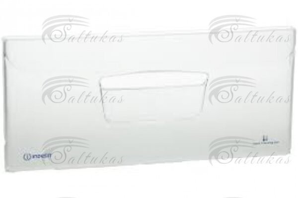 Šaldytuvo ARISTON, INDESIT šaldiklio stalčiaus (viršutinio) priekinė sienelė, 430X197mm
