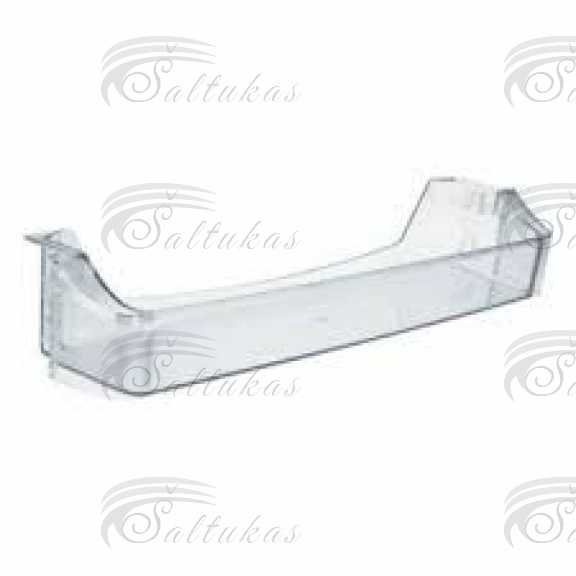 šaldytuvo WHIRLPOOL/INDESIT durų vidurinė lentynėlė  ilgis440x65mm Buitinių šaldytuvų laikikliai, stalčiai, lentynos ir kitos plastmasinės detalės