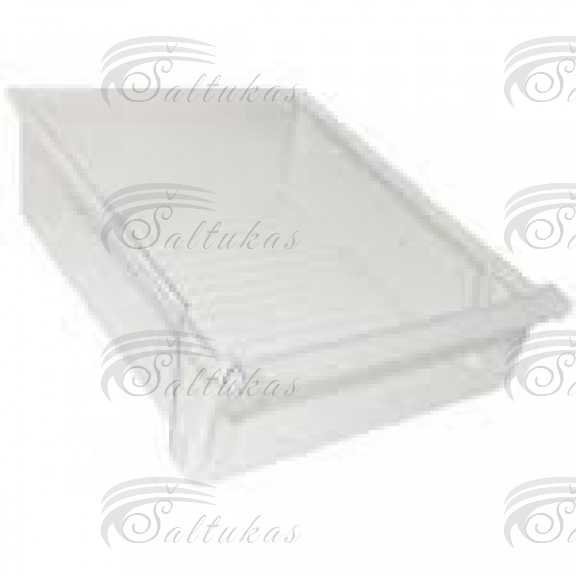 Šaldytuvo WHIRLPOOL/INDESIT viršutinis stalčius šaldiklio skyriaus,S25DRSS33A-G  modeliams ir kt Buitinių šaldytuvų laikikliai, stalčiai, lentynos ir kitos plastmasinės detalės