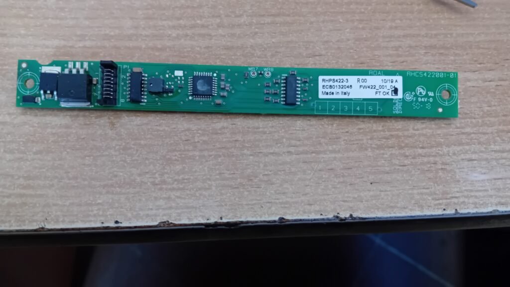 Gartraukio ELECTROLUX / AEG ,ELICA mygtukų elektronika. PCB INBOX/MORAN 5B_RED MICS8 PS422 Gartraukių filtrai varikliai ir kt dalys