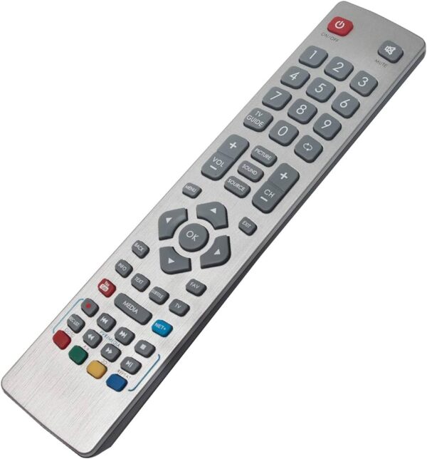 Televizoriaus SHARP pultelis originalus. R/C RF/GREY(DVD, 3D,PVR)/TO SMART BLACK
