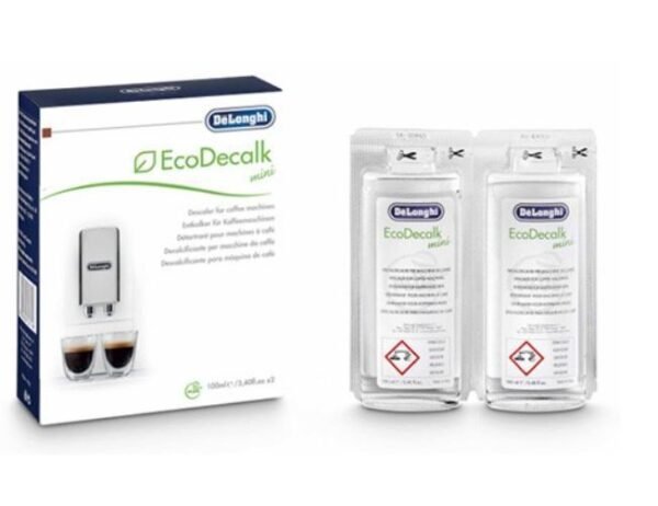 DELONGHI Ecodecalk Mini 2x100ml natūralus (antikalkinis) valymo skystis kavos aparatams - Image 2
