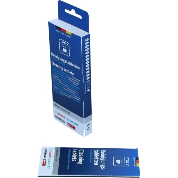 Valymo tabletės kavos aparatams BOSCH, SIEMENS, 10 vnt x 2,2gr, originalas. - Image 3