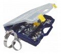 Hose clamps ,self-made of various sizes with a box 60 pcs Įrankiai ir kita įranga