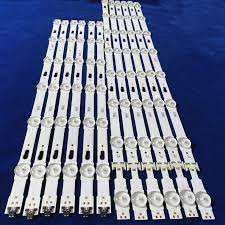 BN41-02180A LED FONINIO APŠVIETIMO RINKINYS 55 colių plokštei Elektrinių viryklių, mikrobangų krosnelių ir šaldytuvų lemputės gaubteliai LED-Foninio apšvietimo juostos ir kt