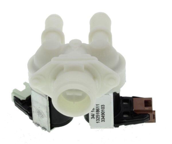 Vožtuvas AEG, ELECTROLUX, ZANUSSI, dvigubas, tiesus, Ø12-14mm, 220/240V, spec.jungtis - Image 4