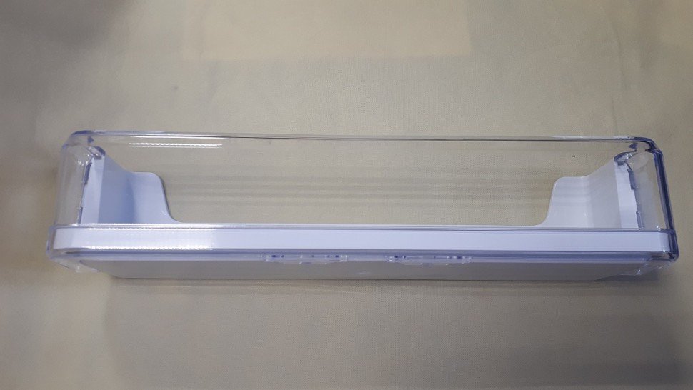 Šaldytuvo SAMSUNG durų lentynėlė (buteliams), 470x120x95mm,orig Buitinių šaldytuvų laikikliai, stalčiai, lentynos ir kitos plastmasinės detalės