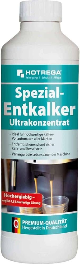 Nukalkinimo skystis kavos aparatams 500ml HOTREGA H230020 Kavos aparatų priežiūros priemonės,tepalai ir kitos dalys