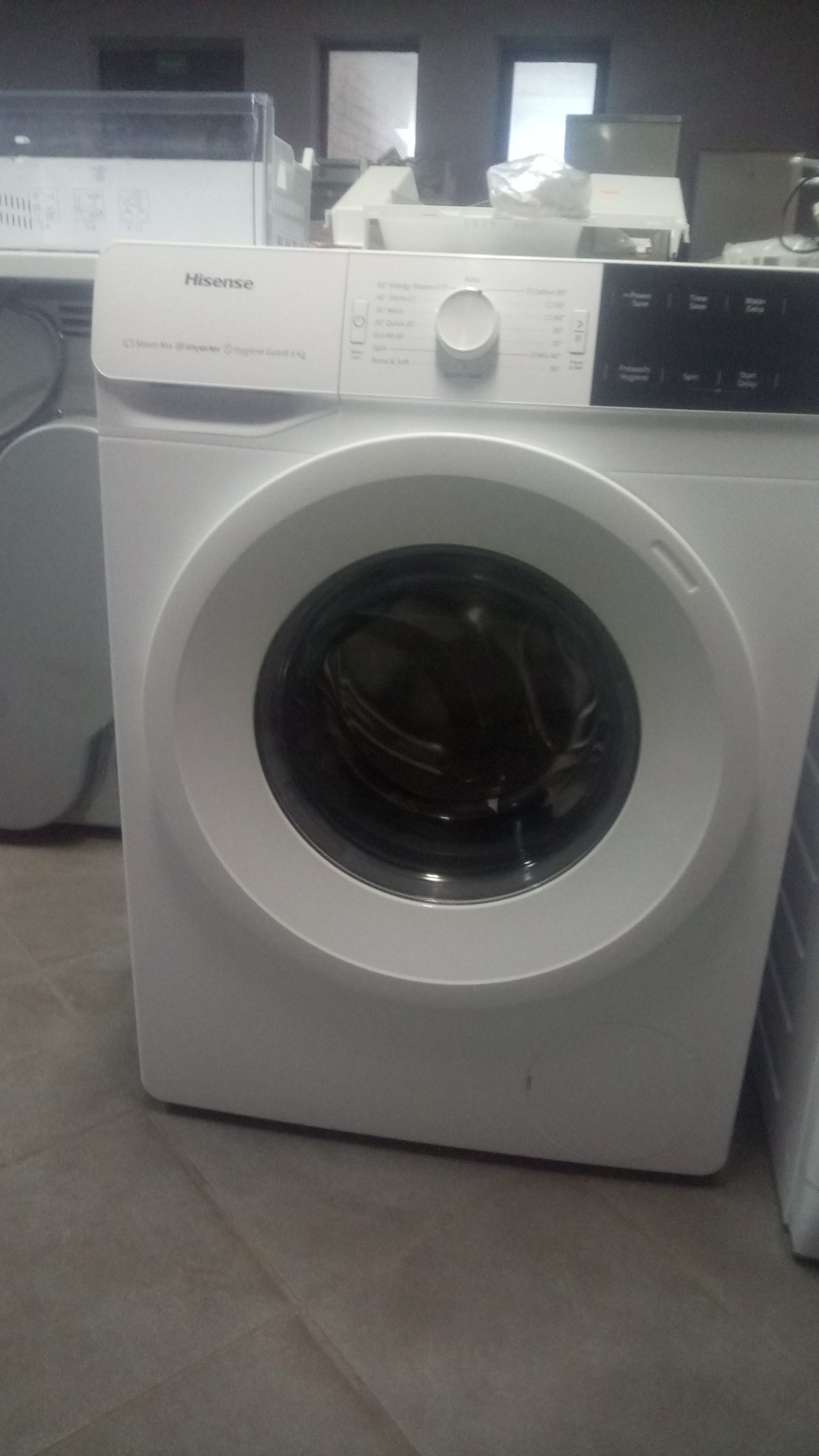 Skalbimo mašina HISENSE plotis 60cm ilgis 60cm Skalbyklės, indaplovės ir džiovyklės